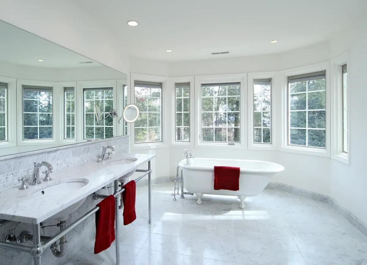 spa primary bathroom, wellness trends