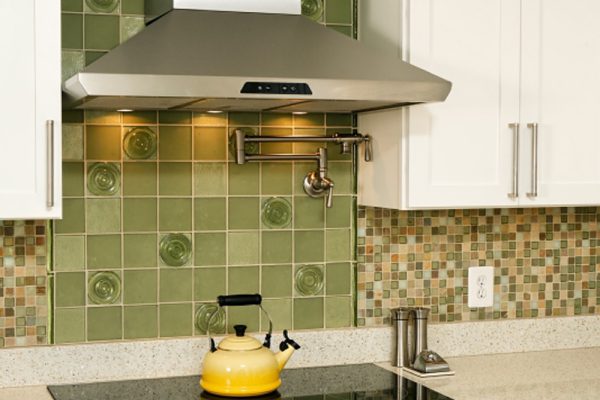 bethesda contemporary kitchen stove and hood