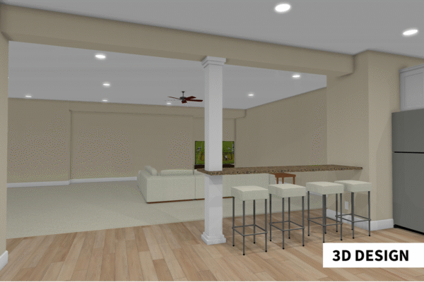 INTERIOR VIEW 3 3D