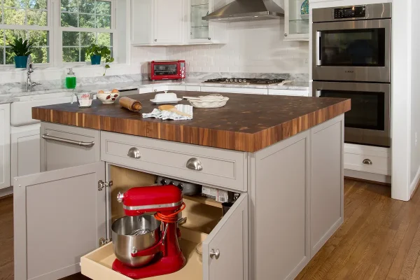 rockville chefs kitchen mixer cabinet
