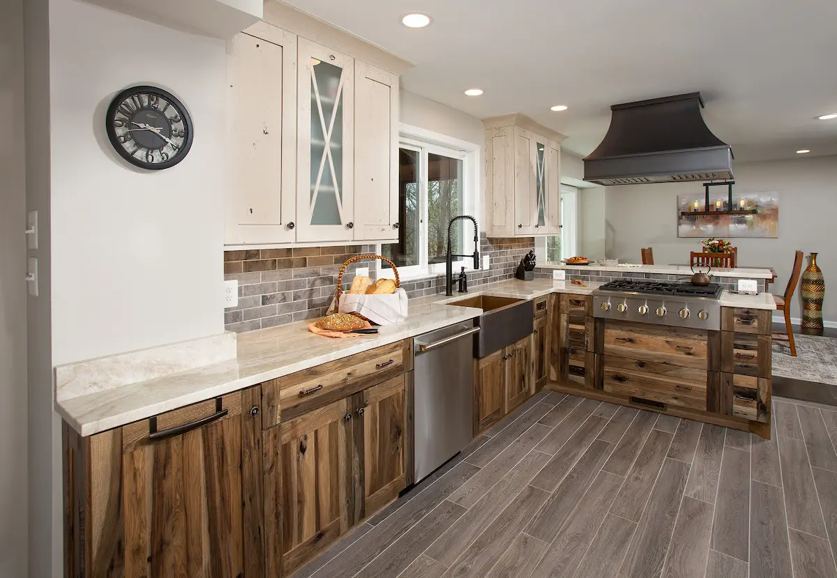 rustic country kitchen remodel