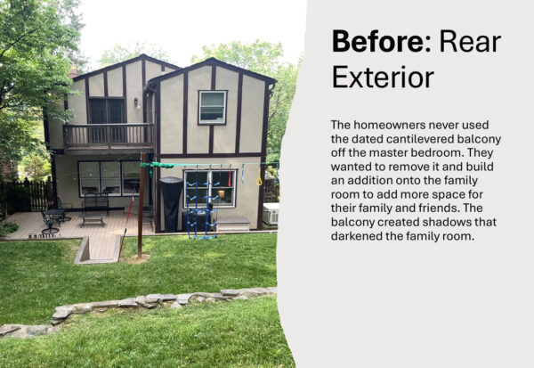 rear exterior before image 