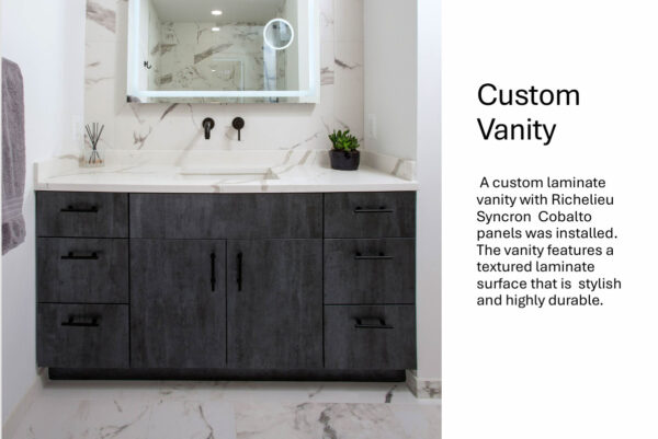custom vanity stylish and durable
